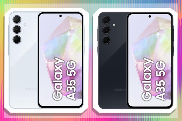 9PR: Samsung Galaxy A35, Awesome Iceblue and Awesome Navy