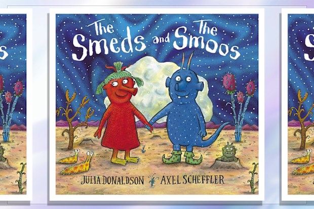 9PR: The Smeds and The Smoos, by Julia Donaldson book cover