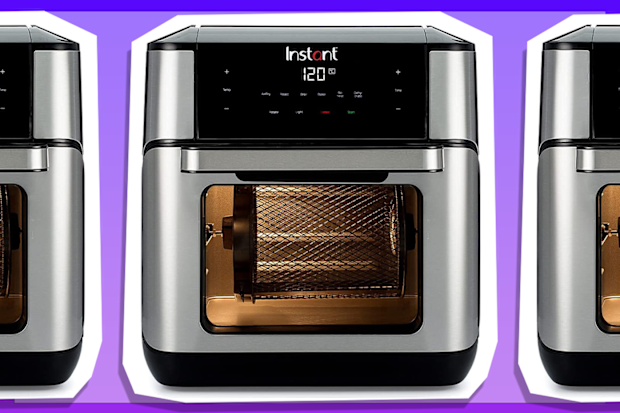 9PR: Instant Pot Vortex Plus Air Fryer Oven, Stainless Steel, 10L, Silver