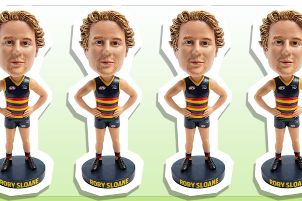 9PR: AFL Adelaide Crows Rory Sloane Bobblehead Statue