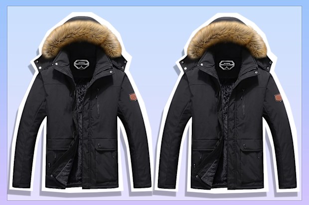 9PR: MOERDENG Men's Winter Snow Coat Warm Ski Jacket Waterproof Hooded Work Outerwear