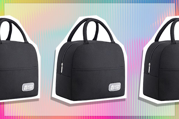 9PR: Insulated Lunch Box Soft Tote Cooler Bag Portable for Work