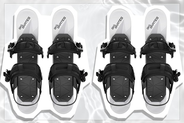 Skiskates - Short Mini Ski Skates for Snow