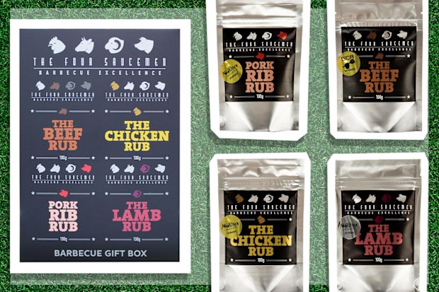 9PR: The Four Saucemen BBQ Rub Set
