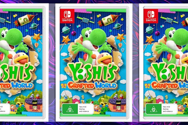 9PR: Yoshi's Crafted World Nintendo Switch Game Cover