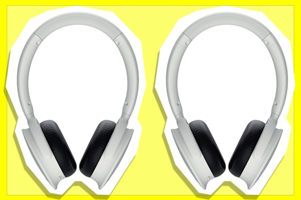 9PR: Yamaha YH-E500A Bluetooth Headphones, White