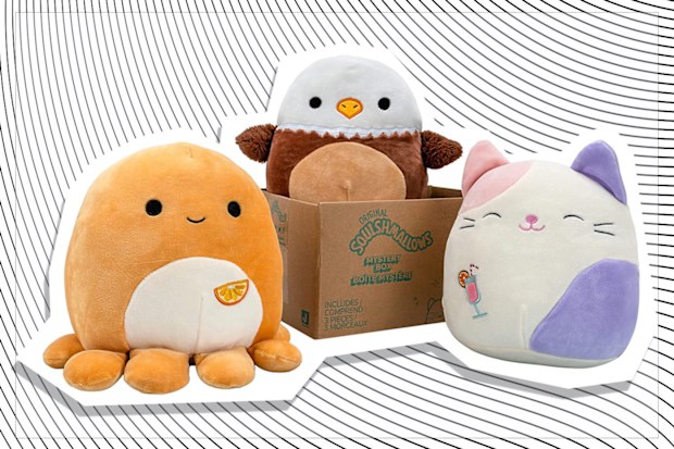 9PR: Squishmallows Official Kellytoy Plush 8" Plush Mystery Box Three Pack