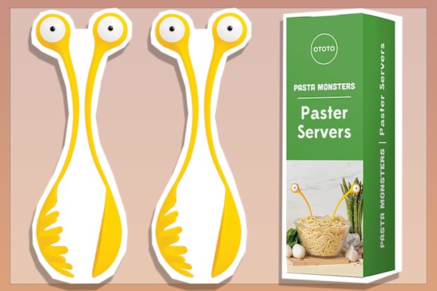 9PR: Pasta Monsters Pasta and Salad Servers by OTOTO
