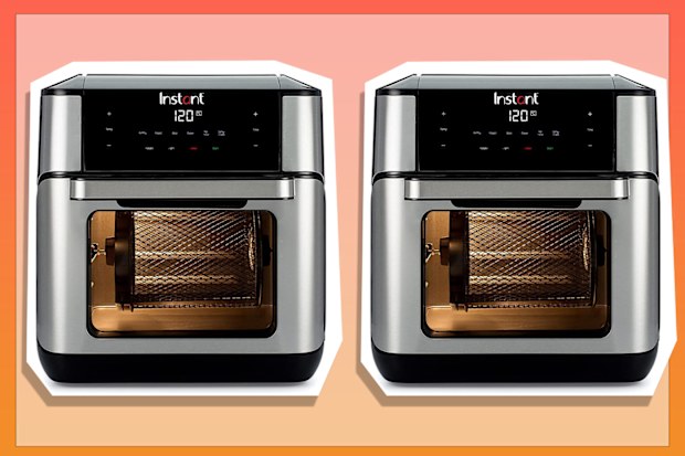 9PR: Instant Vortex Plus Air Fryer Oven, Stainless Steel, 10L Silver