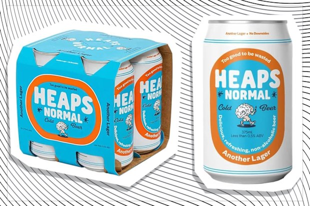 9PR: Heaps Normal Another Lager Non-Alcoholic Beer, 375mL, 4-Pack