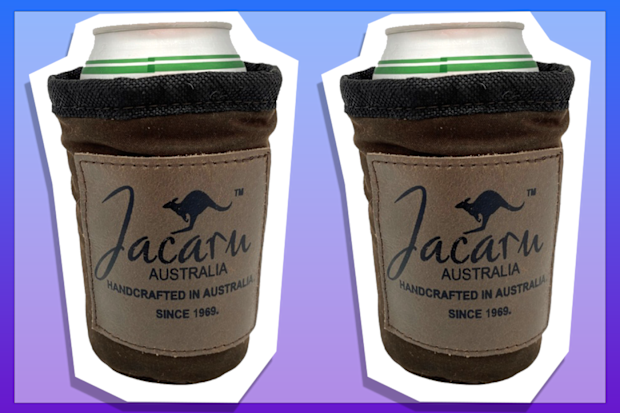 9PR: Jacura Can Stubby Cooler, Brown