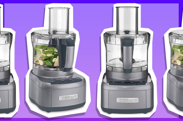 9PR: Cuisinart Elemental 8 Cup Food Processor, Gun Metal Grey