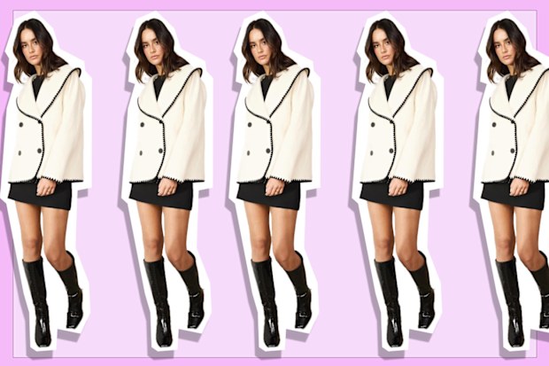 9PR: Devyn Open Collar Coat