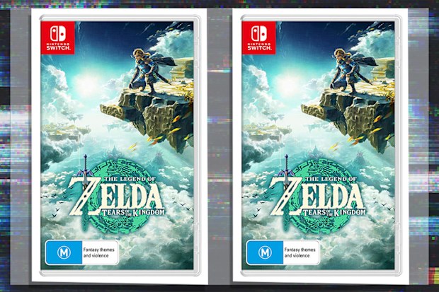 9PR: The Legend of Zelda: Tears of the Kingdom game cover for Nintendo Switch