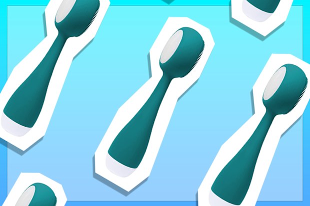 PMD Clean Pro Jade - Smart Facial Cleansing Device with Silicone Brush & Jade Gemstone