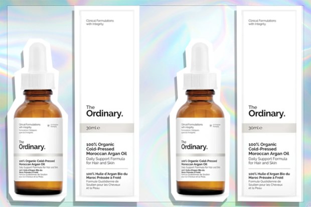 9PR: The Ordinary 100% Organic Cold-Pressed Moroccan Argan Oil, 30mL