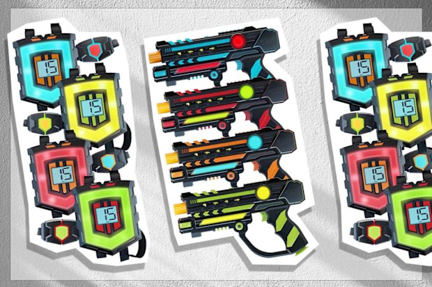 9PR: Rechargeable Laser Tag Set