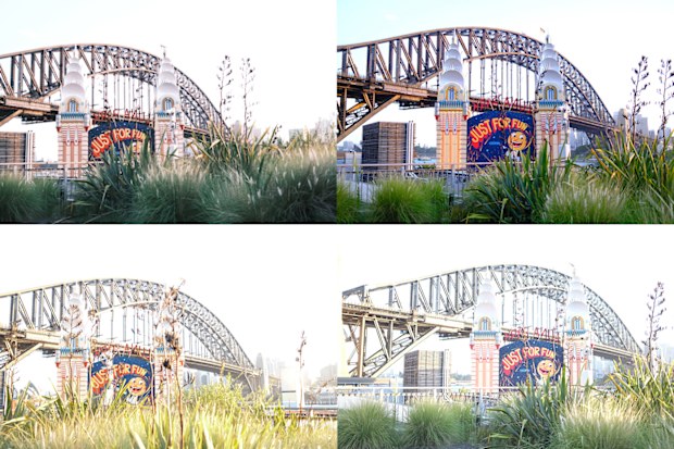 9PR: Luna Park and Harbour Bridge taken on X100VI