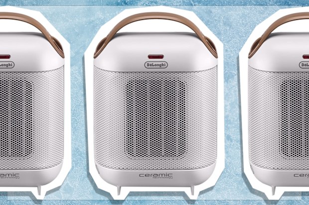 9PR: De'Longhi Capsule Fan Heater, Ivory White