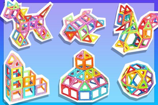 9PR: MIBOTE (110 PCS) Magnetic Building Blocks Educational Stacking
