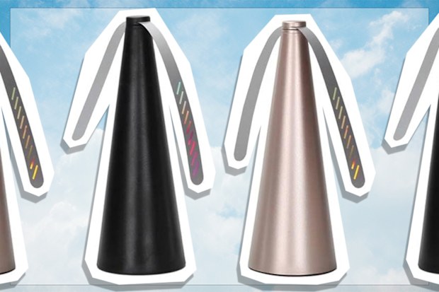 9PR: Fly Repellent Fan, Black and Rose Gold