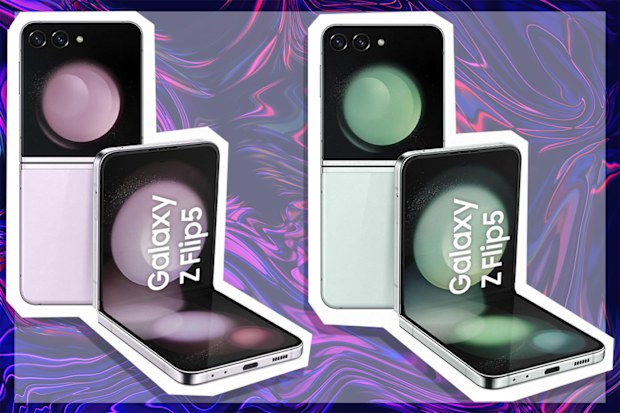 9PR: Samsung Galaxy Z Flip5, Lavender and Mint