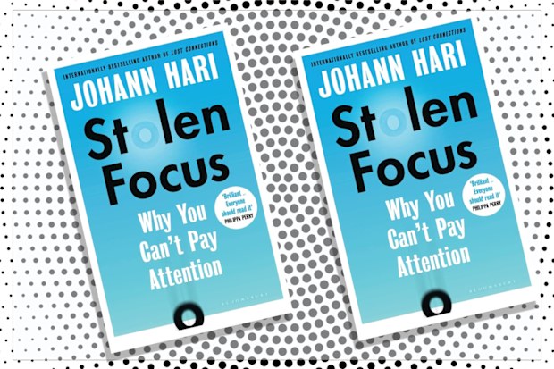9PR: Stolen Focus Why You Can't Pay Attention by Johann Hari Book