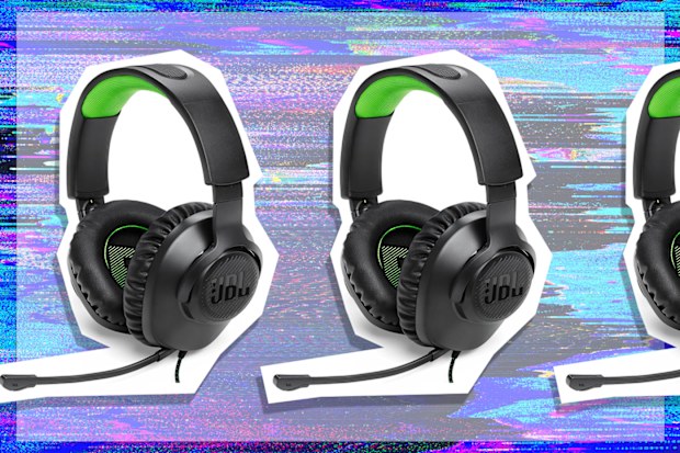 9PR: JBL Quantum 100X Xbox Version Headset, Black Green