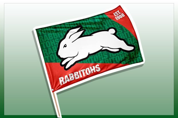 9PR: South Sydney Rabbitohs NRL Flag Banner