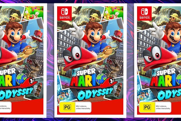 9PR: Super Mario Odyssey Nintendo Switch Game Cover