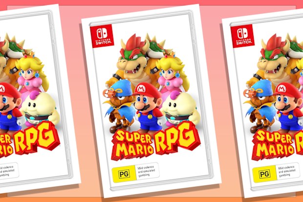 9PR: Super Mario RPG Nintendo Switch game cover