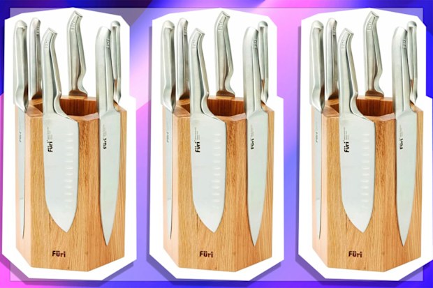 9PR: Furi Pro Magnetic Hexagonal Knife Block