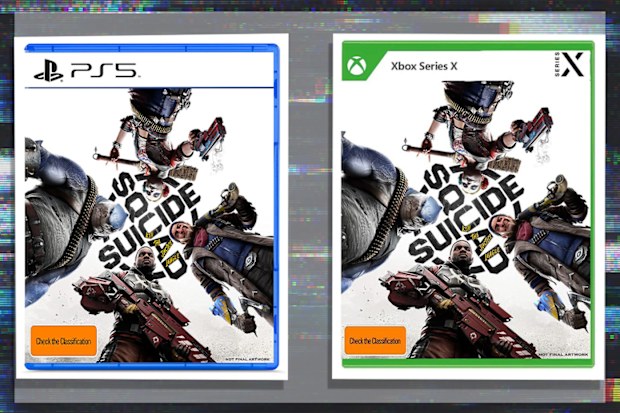 9PR: Suicide Squad: Kill The Justice League game cover for PlayStation 5 and Xbox Series X