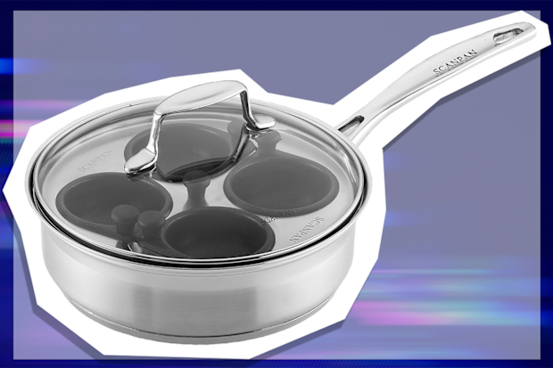 9PR: Scanpan Impact Egg Poacher Set, 20cm, Silver