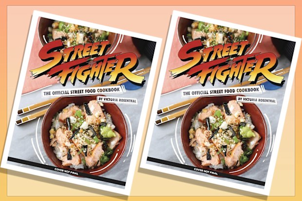 9PR: Street Fighter: The Official Street Food Cookbook, by Victoria Rosenthal book cover