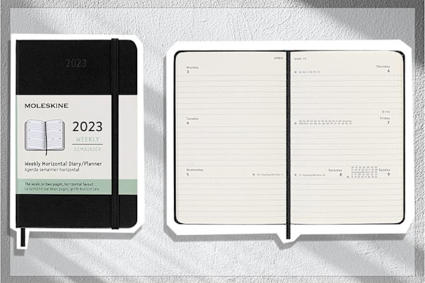 9PR: Moleskine 2023 Weekly Horizontal Planner