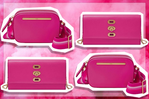 9PR: Fossil Barbie Pink Crossbody Bag and Fossil Barbie Pink Sling Bag