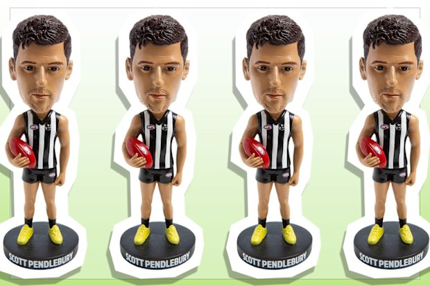 9PR: Collingwood Magpies Scott Pendlebury Bobblehead