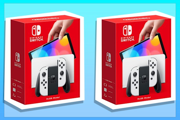 Nintendo Switch Console OLED Model - White
