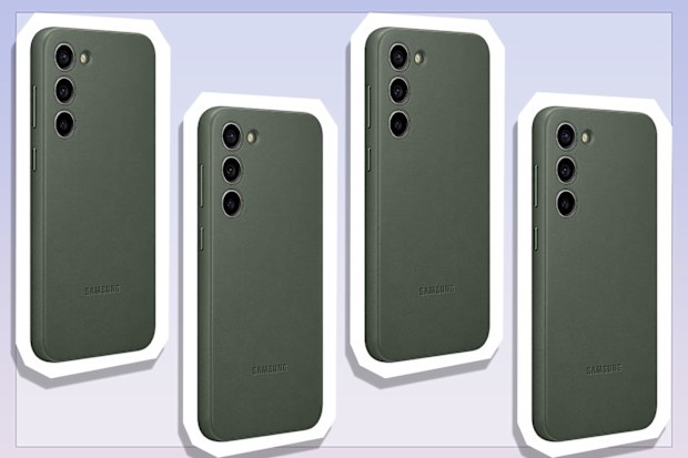 9PR: Samsung Galaxy S23+ Leather Cover, Green