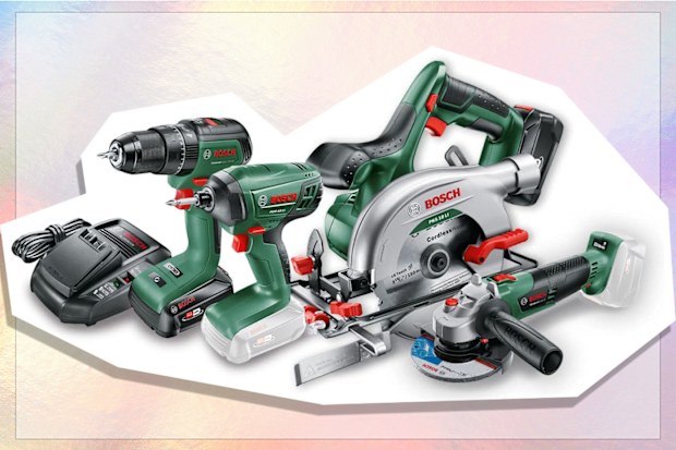 9PR: Bosch Home & Garden 18V 4 Piece Combo Kit