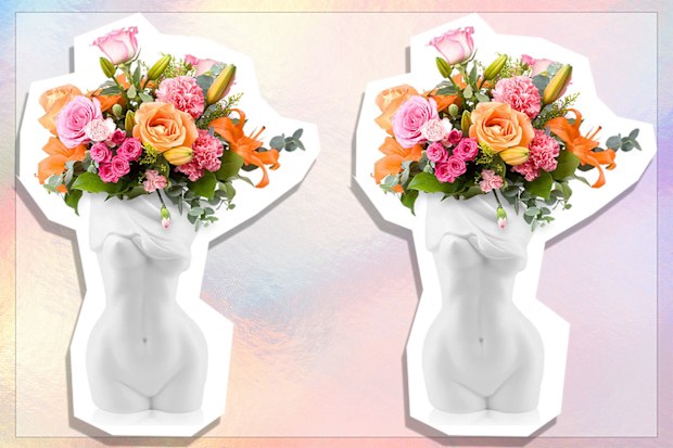 Syndecho 8 inch Ceramic Modern Art Porcelain Flower Vase