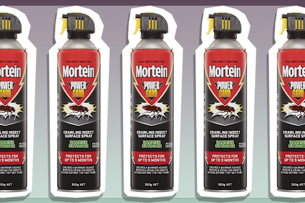 9PR: Mortein Powergard Crawling Insect Surface Spray Barrier Outdoor, 350g