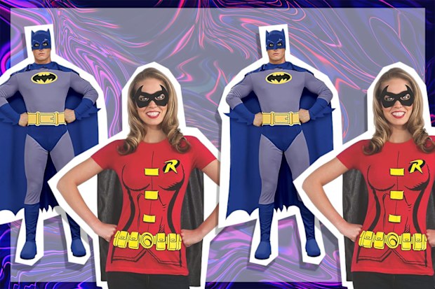 9PR: Batman and Robin Halloween Couples Costume