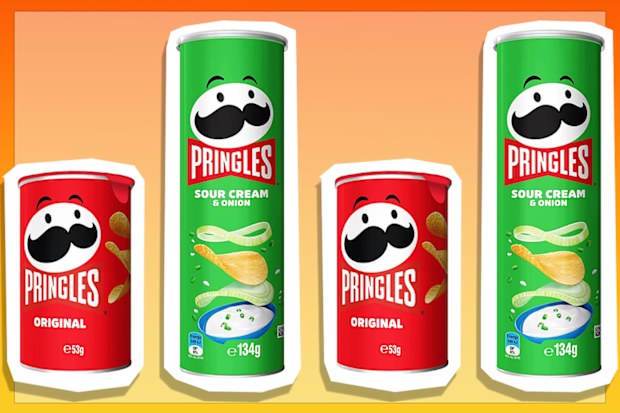 9PR: Kellogg's Pringles Original Stacked Potato Chips, 12 Pack, 53g and Kellogg's Pringles Sour Cream and Onion Stacked Potato Chips, 12 Pack, 134g