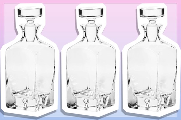 9PR: Krosno Legend Whisky Carafe, 750mL