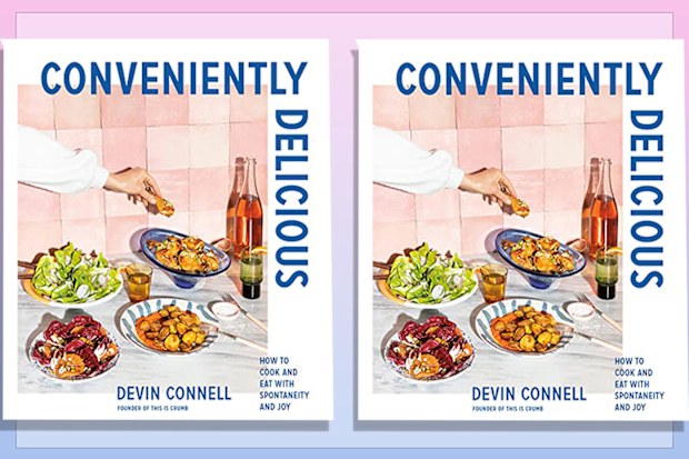 9PR: Conveniently Delicious: How to Cook and Eat with Spontaneity and Joy, by Devin Connell cookbook cover