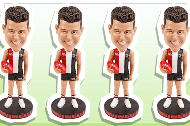9PR: AFL St Kilda Saints Rowan Marshall Bobblehead Statue