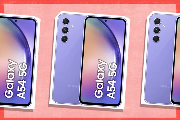 9PR: Samsung Galaxy A54 5G Single SIM Smartphone, Awesome Violet