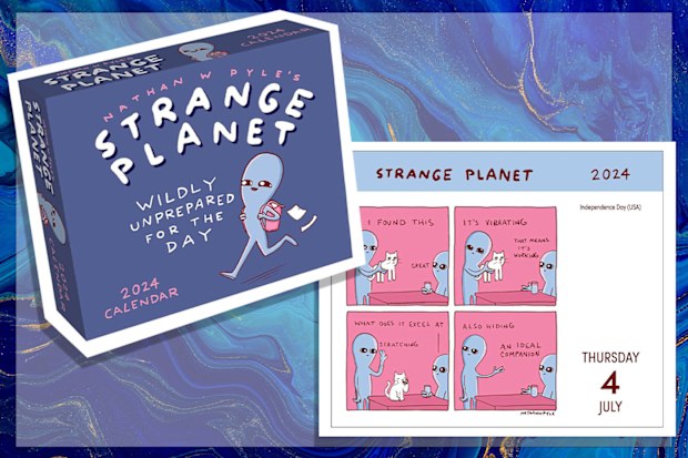 9PR: Strange Planet 2024 Day-To-Day Calendar: Wildly Unprepared for the Day